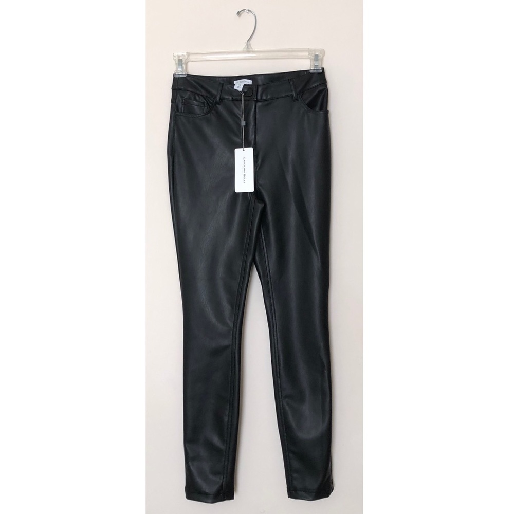 Carolina Belle Faux Leather Skinny Pants